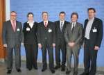 V.l.n.r.: Dr.-Ing. Thomas Sinnwell, Dr. Susanne Reichrath, Uwe Johmann, Dr. Christian Molitor, Prof. Dr. Ralf Oetinger, Ralf Zastrau